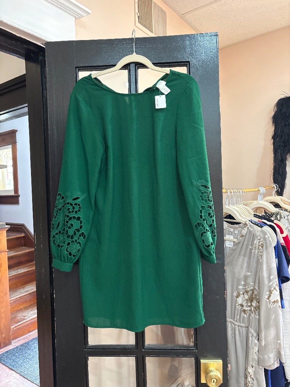 H&M green dress